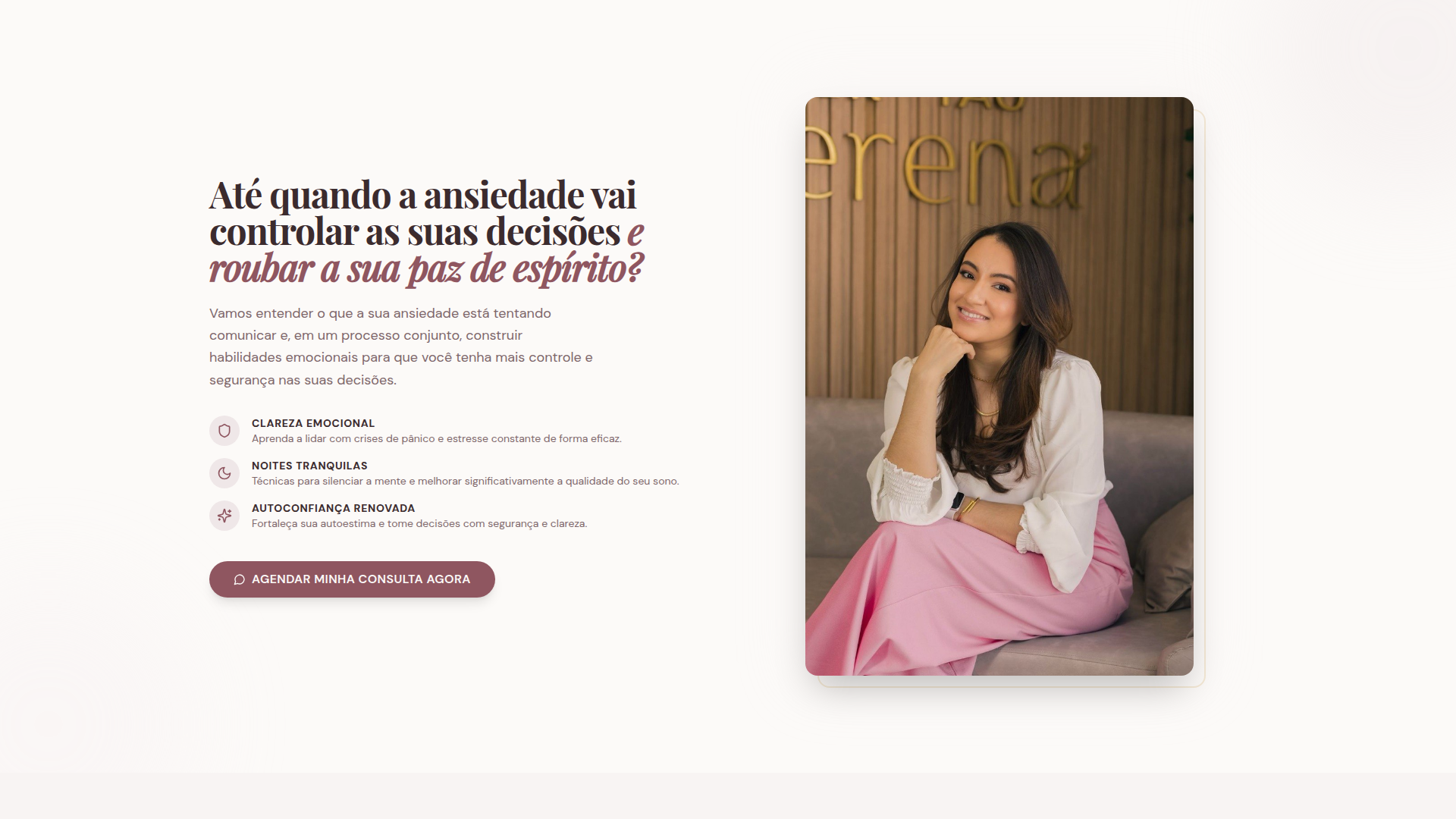 Psicóloga Karolina
